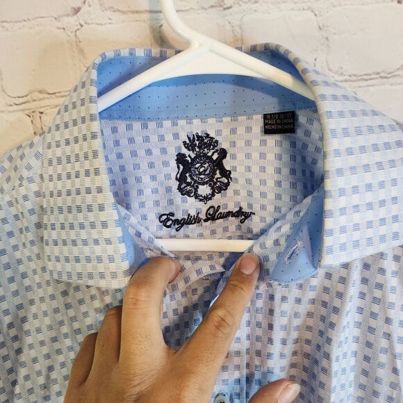 Men's English Laundry longsleeve button-down shirt, size Large - Picture 3 of 6
